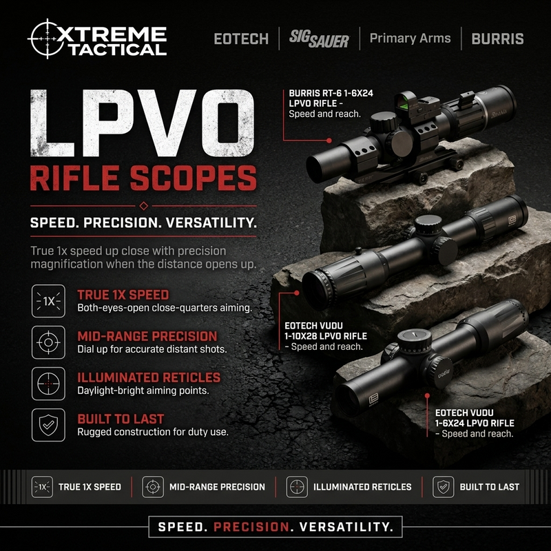 LPVO Rifle Scopes
