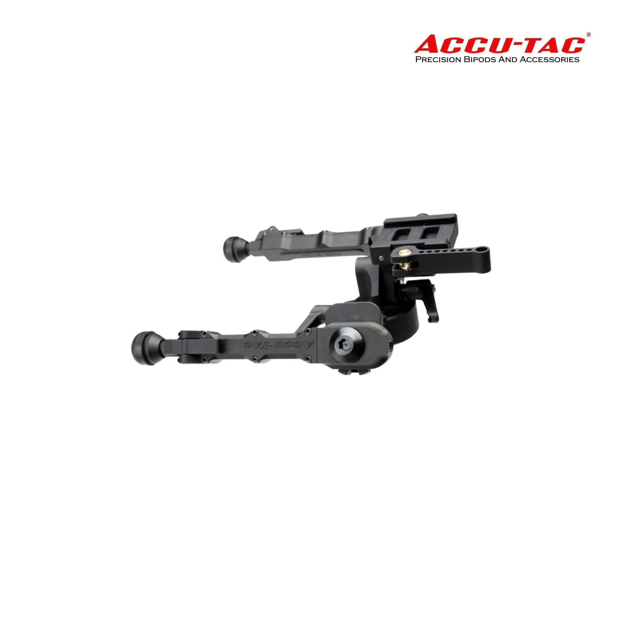 Accu-Tac FC-4 G2 F-Class Arca-Spec QD Bipod - Black Bipod Accu-Tac