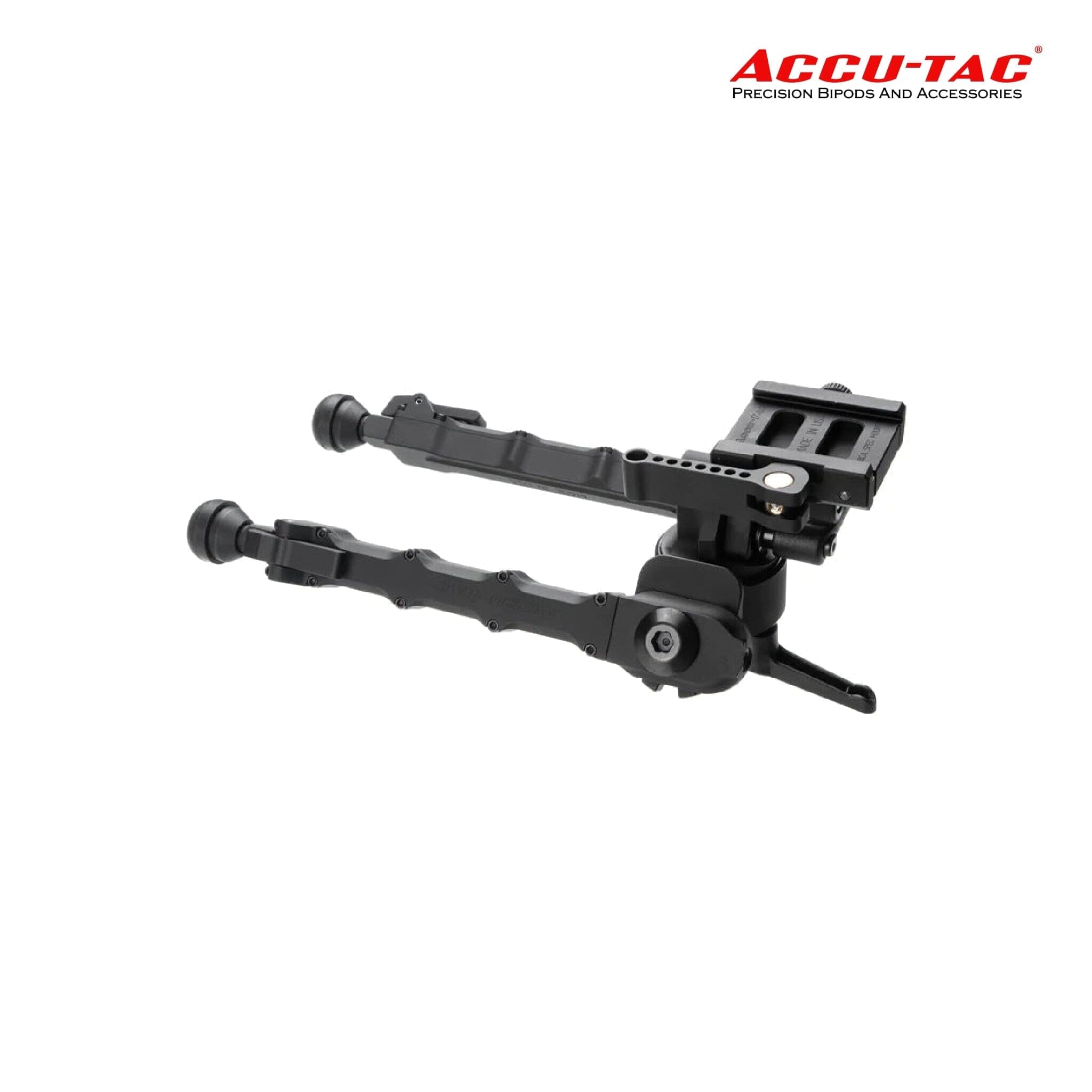 Accu-Tac PC-5 Arca-Spec QD Bipod - Black Bipod Accu-Tac