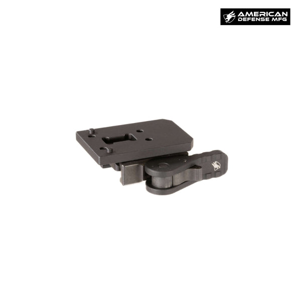 American Defense AD-AEMS QD mount for the Holosun AEMS at absolute co-witness height
