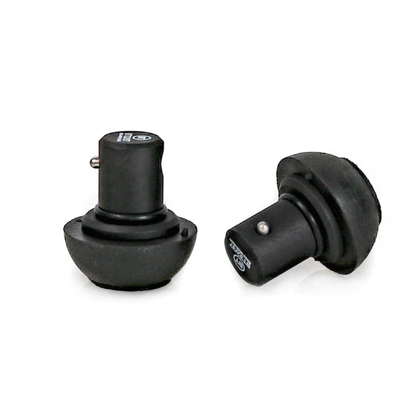 Atlas Bipod BT32 standard rubber feet, a replacement pair for Atlas bipod legs