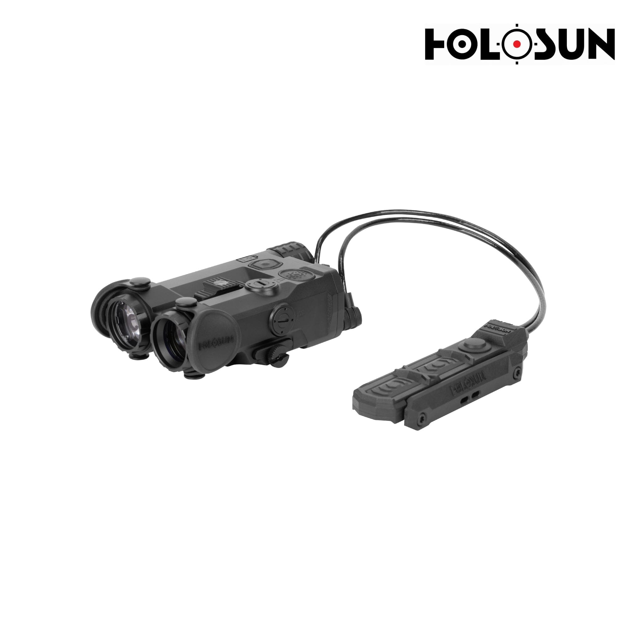 Holosun IRIS-4 Quad-Function Laser and Illuminator - Green/IR Laser with IR and White Light Weapon Laser Sight Holosun
