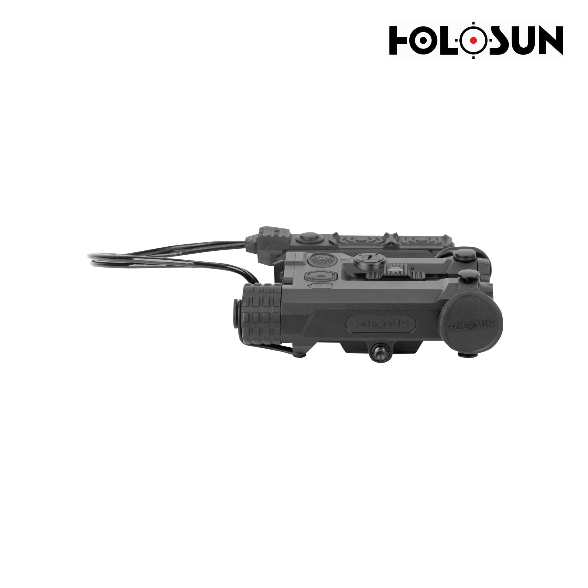 Holosun IRIS-4 Quad-Function Laser and Illuminator - Green/IR Laser with IR and White Light Weapon Laser Sight Holosun