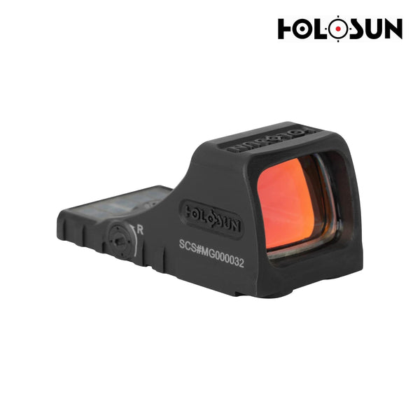 Holosun SCS MOS green dot sight with a switchable multi-reticle system of dot, circle or circle-dot
