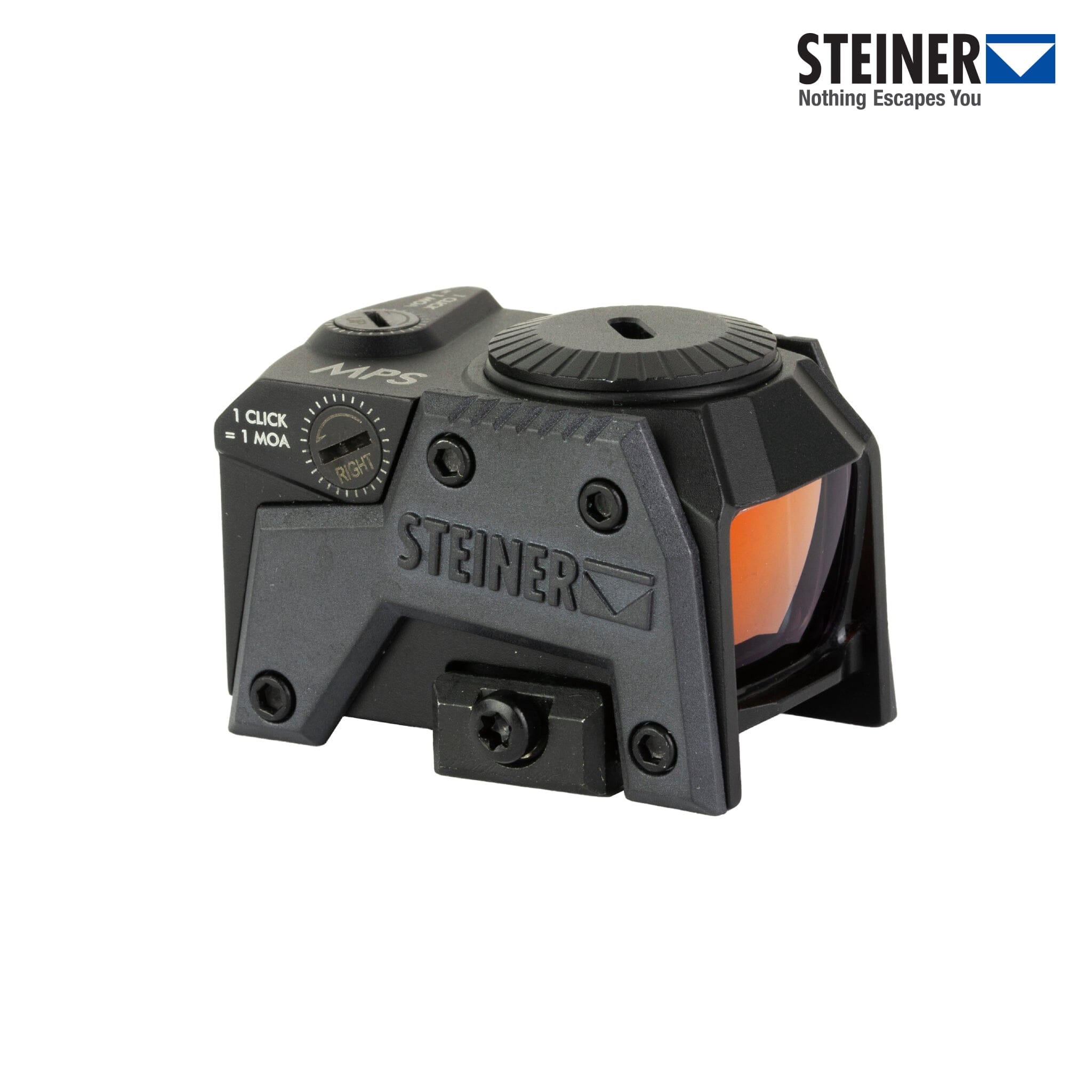 Steiner MPS Micro Pistol Reflex Red Dot Sight Black Red Dot Sight Steiner Optics
