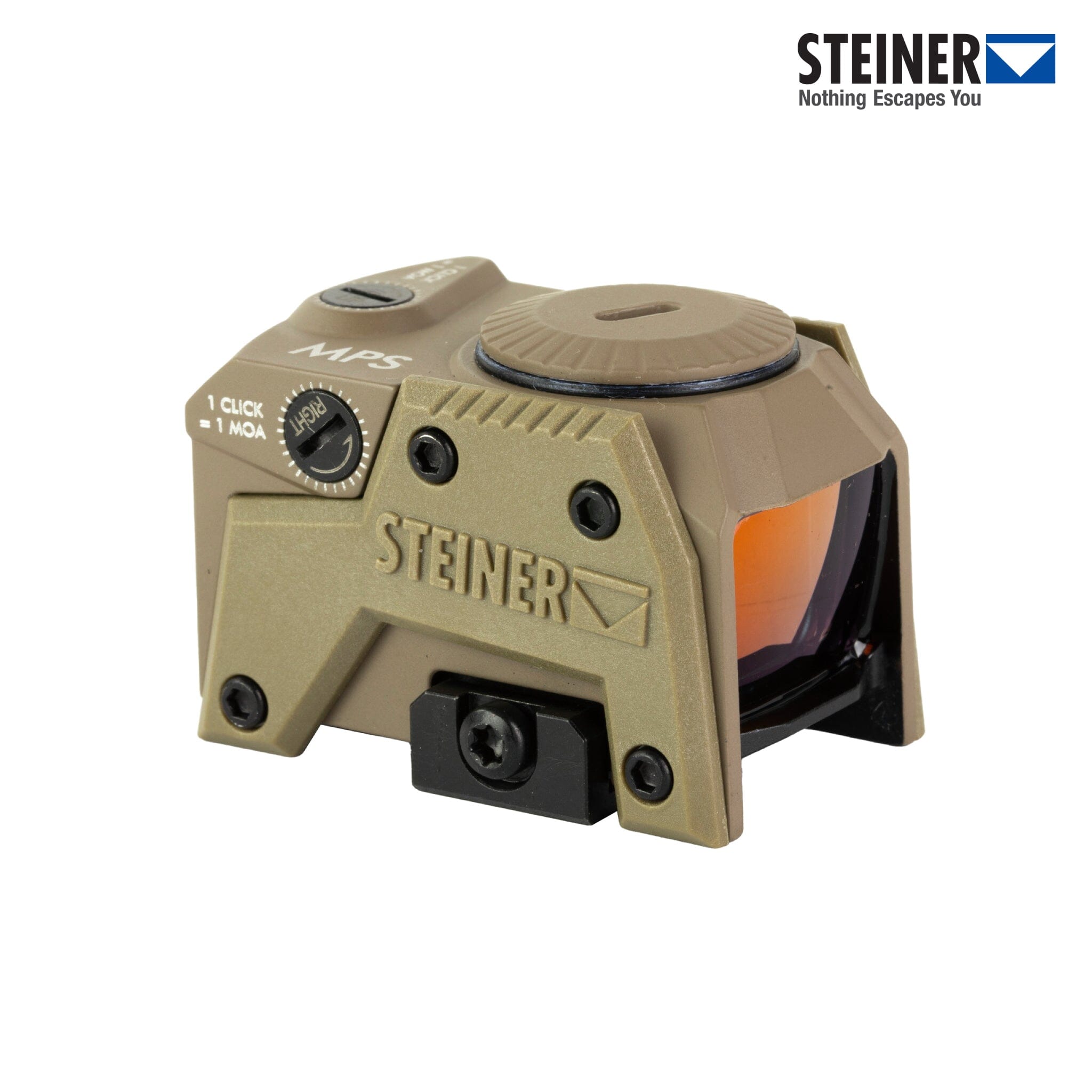 Steiner MPS Micro Pistol Reflex Red Dot Sight FDE Red Dot Sight Steiner Optics