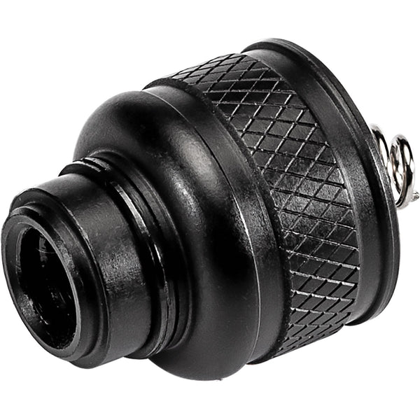 SureFire UEE-BK UEE Dual Fuel Scout Light rear cap, black, SKU UEE-BK