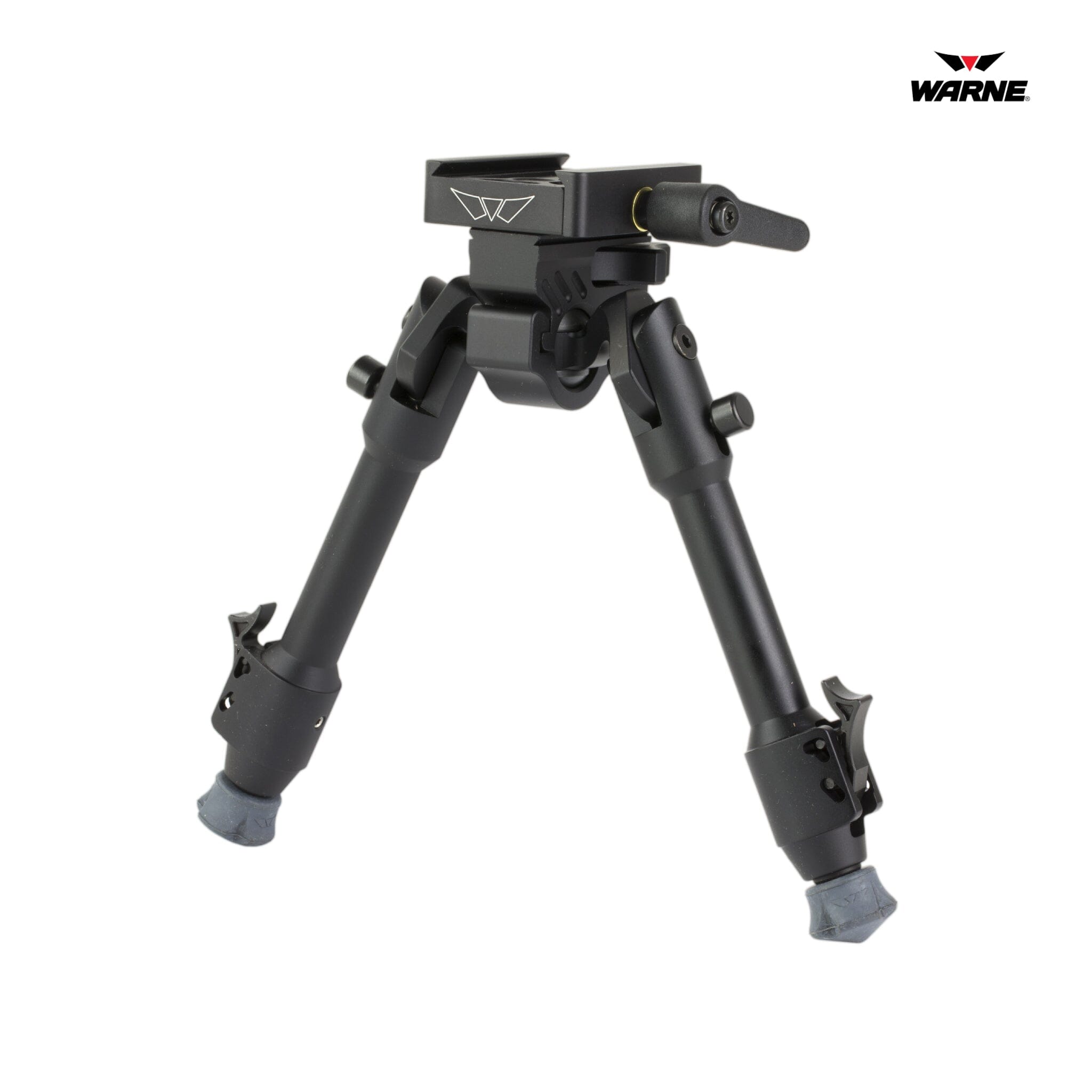 Warne Skyline Precision Bipod - Arca Rail Interface - Black Bipod Warne