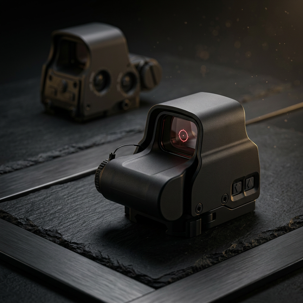 EOTech holographic sights explained – EXPS2 and XPS2 with glowing ring reticle