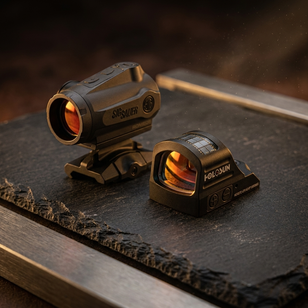Best budget red dot sights – SIG ROMEO5 and Holosun 407C X2