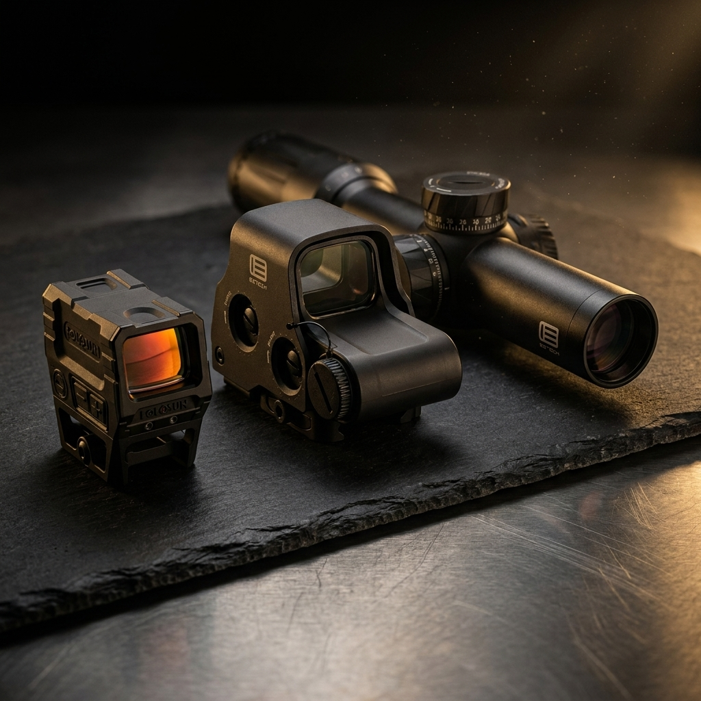 Red dot vs holographic vs LPVO – Holosun AEMS, EOTech EXPS2 and EOTech Vudu compared