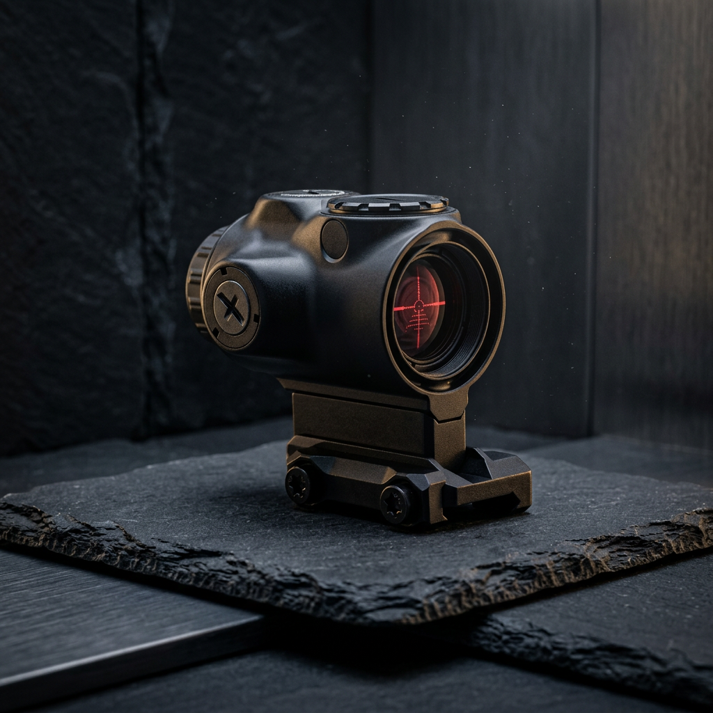 Primary Arms GLx MicroPrism with ACSS reticle – hero shot on dark slate