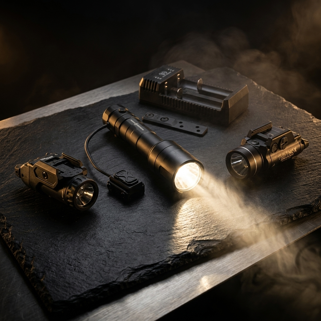 Best weapon lights – Cloud Defensive REIN, Streamlight TLR-1 HL and SIG FOXTROT2R with visible beam