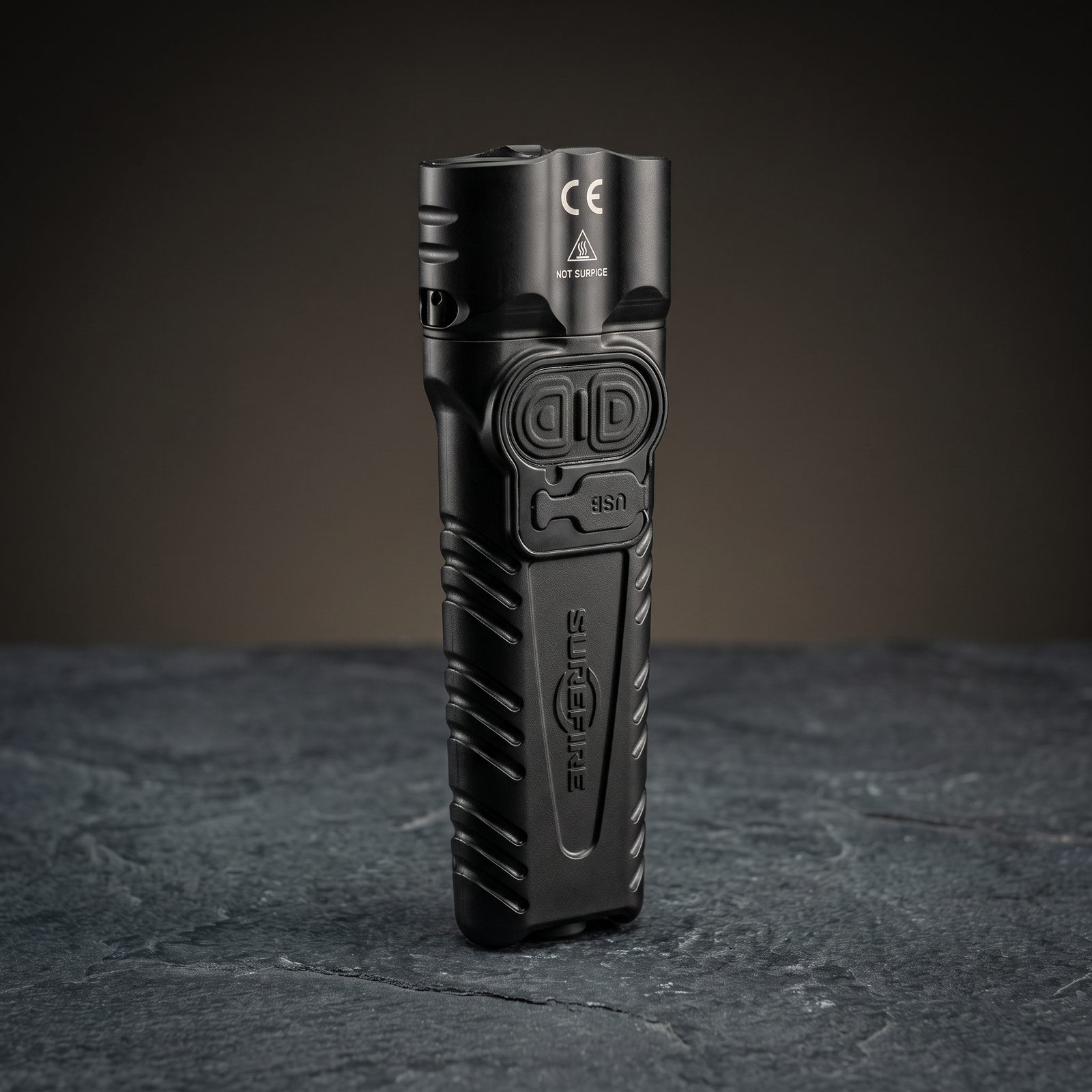 SureFire Stiletto Pro II rechargeable handheld tactical torch, rated at 1,500 lumens