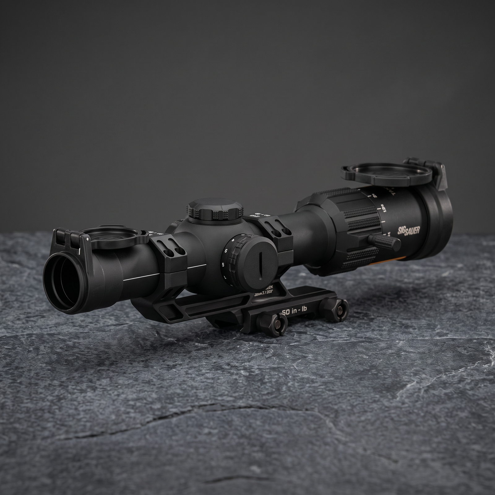 SIG Sauer TANGO-MSR 1-6x24 LPVO rifle scope with the illuminated MSR BDC6 reticle