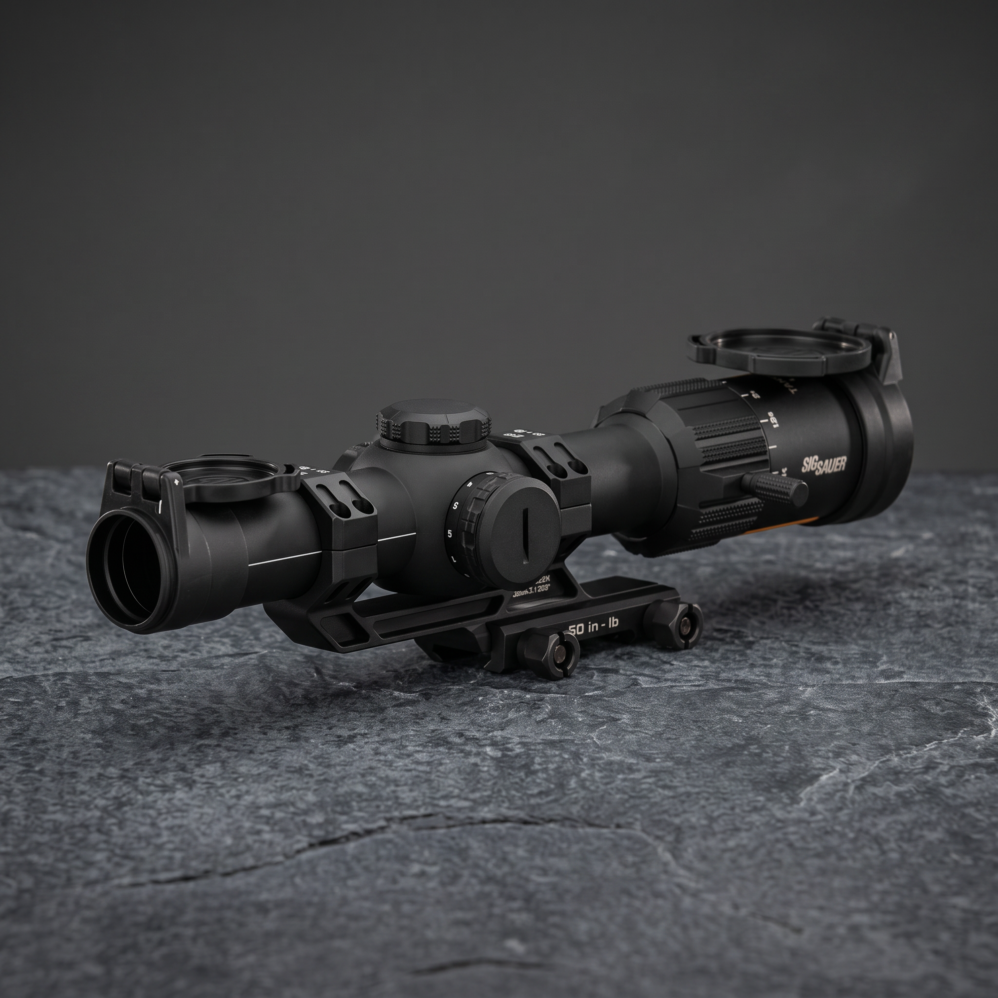 SIG Sauer TANGO-MSR 1-6x24 LPVO rifle scope with the illuminated MSR BDC6 reticle