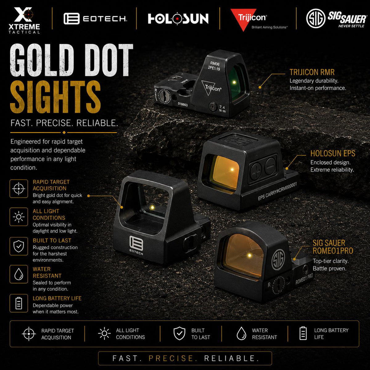 Gold Dot Sights