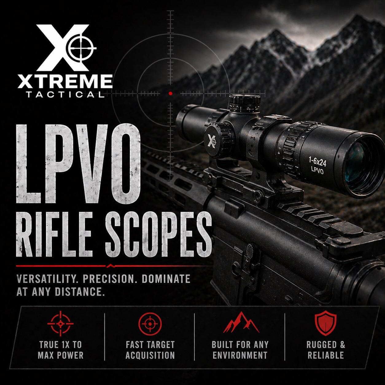 LPVO Rifle Scopes