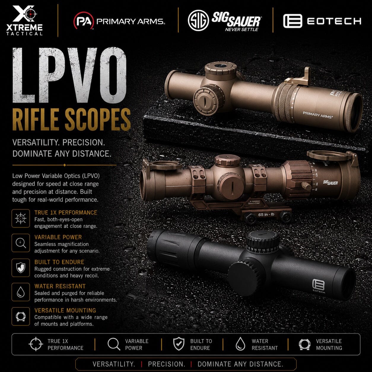 LPVO Rifle Scopes