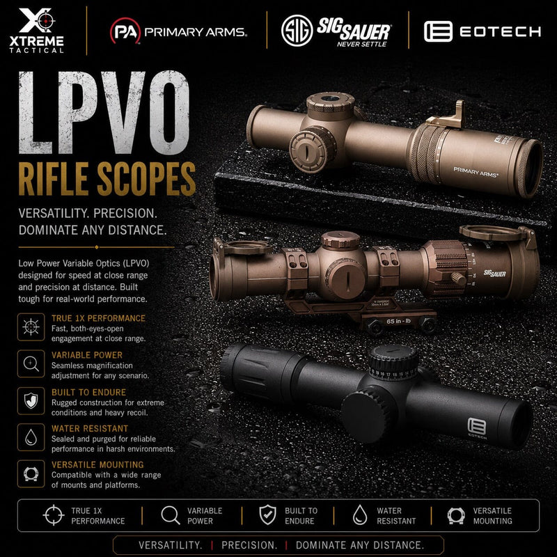LPVO Rifle Scopes