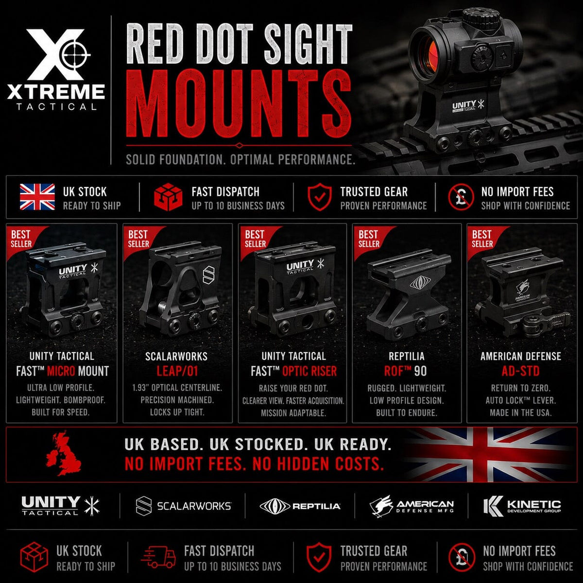 Red Dot Sight Mounts