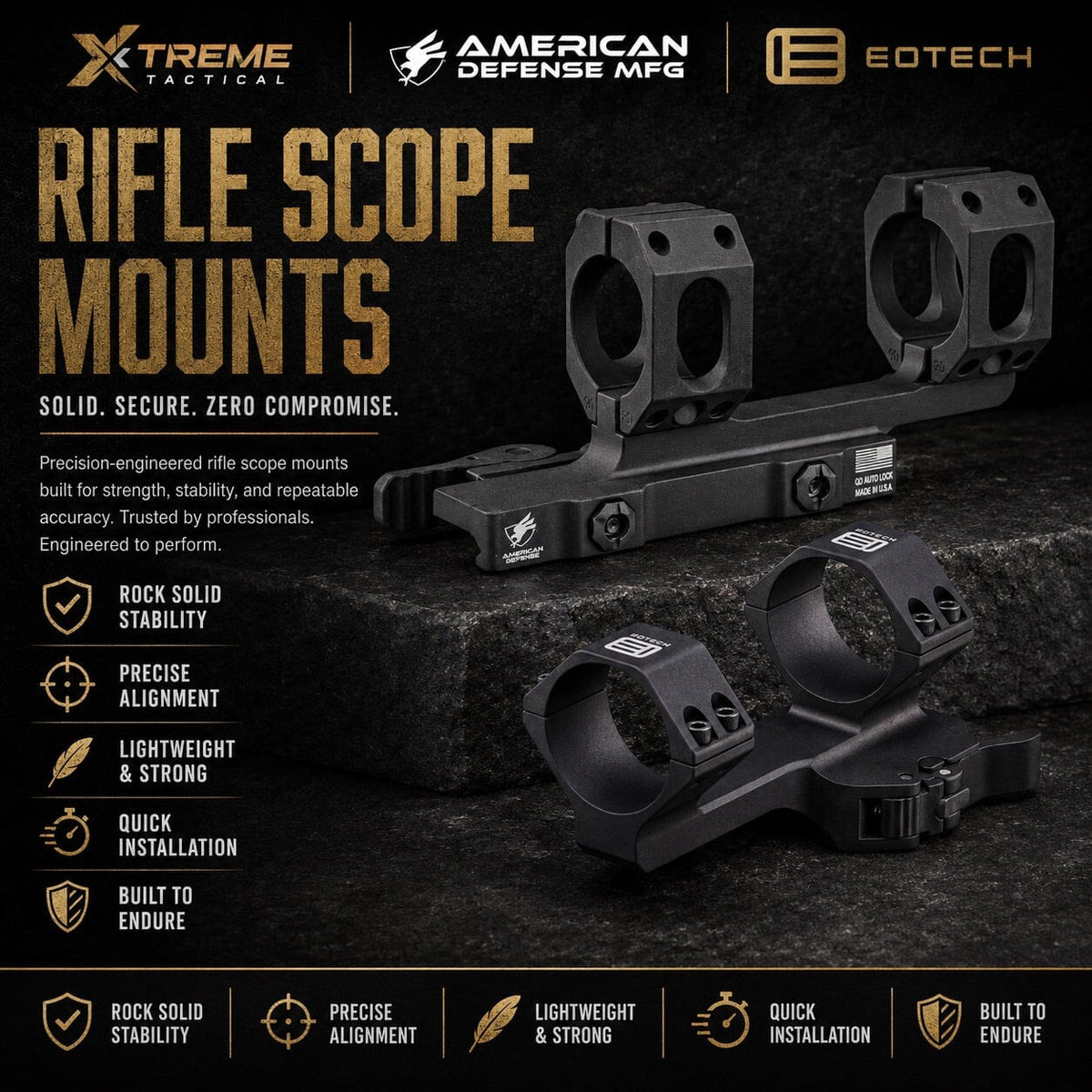 Rifle Scope Mounts