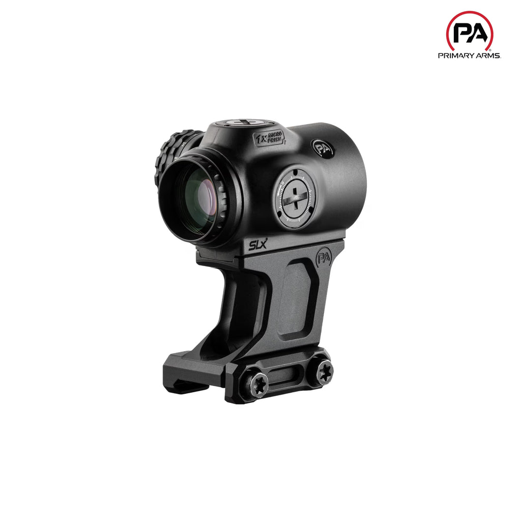 Primary Arms SLx 1X MicroPrismT Scope Green Illuminated ACSS Cyclops Gen II Reticle H1/T1 Footprint – 710080