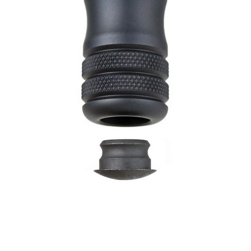 Accu-Shot BT07 Tac-Cap in steel, a spare replacement cap for Accu-Shot monopods