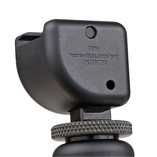 Accu-Shot BT12-QK monopod on a PRM Picatinny rail mount