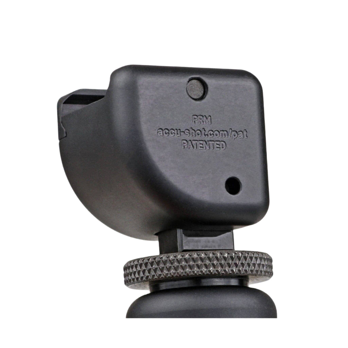 Accu-Shot BT31-QK monopod giving extended range rear support on a Picatinny stock