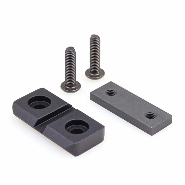 Accu-Shot BT84 rail kit for the KRG Bravo 10/22 chassis, anodised aluminium hardware
