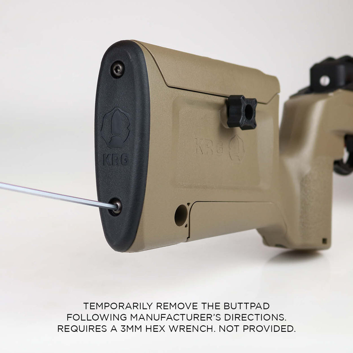 Accu-Shot BT84 KRG Bravo 10/22 rail kit, adding a Picatinny mount to the chassis