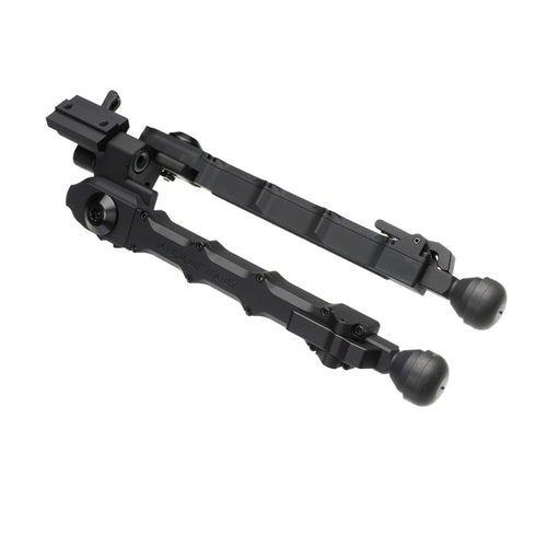 Accu-Tac 17S Spec-5 Bipod in black, a 17S Spec rail bipod shown with no mount attached