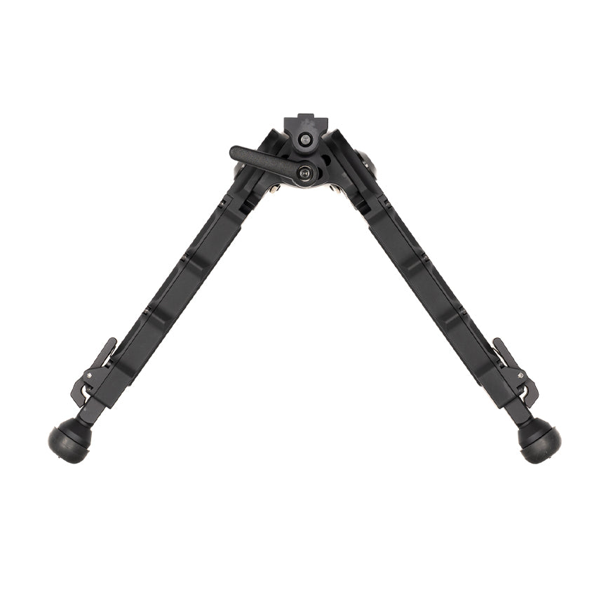 Accu-Tac 17S Spec-5 Bipod in hard-anodised black, machined from aircraft-grade aluminium