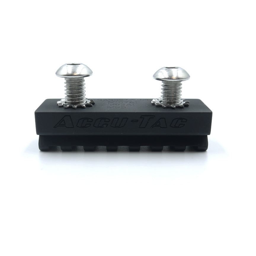 Accu-Tac Barrett Spec Rail in black, bipod adapter rail for Barrett rifles