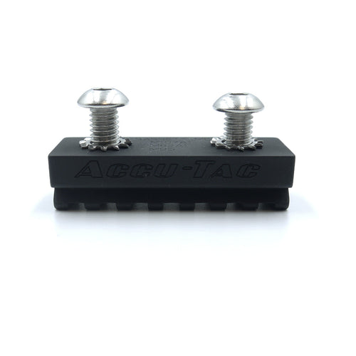 Accu-Tac Barrett Spec Rail in black, bipod adapter rail for Barrett rifles