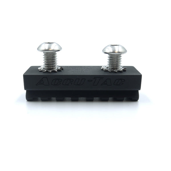 Accu-Tac Barrett Spec Rail in black, bipod adapter rail for Barrett rifles