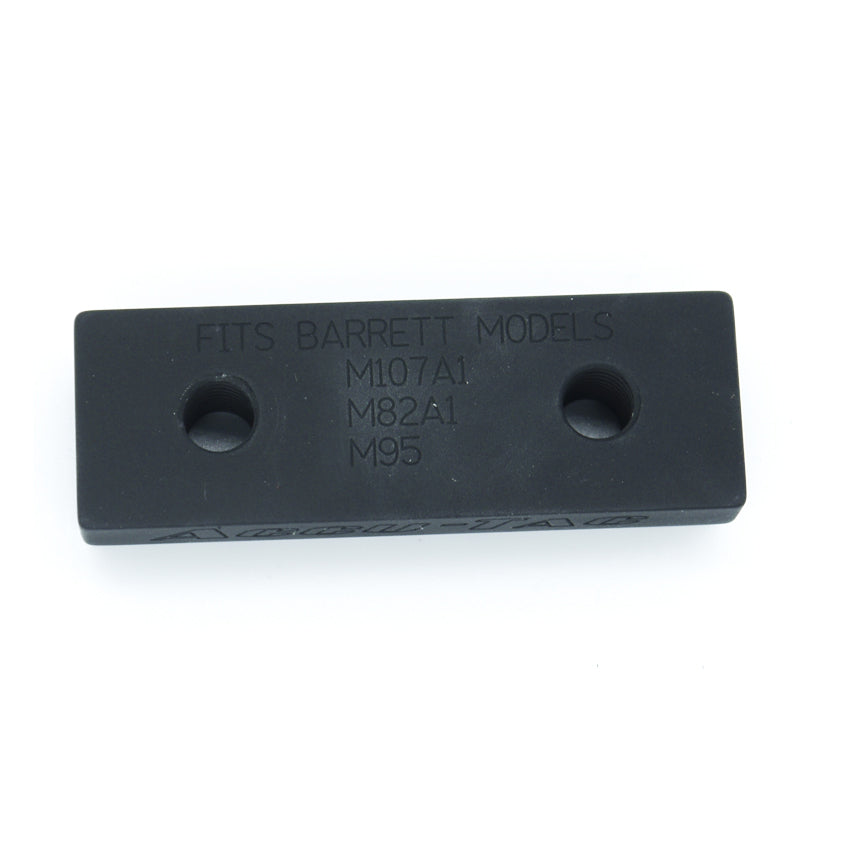 Accu-Tac Barrett Spec Rail machined from aluminium for mounting an Accu-Tac bipod