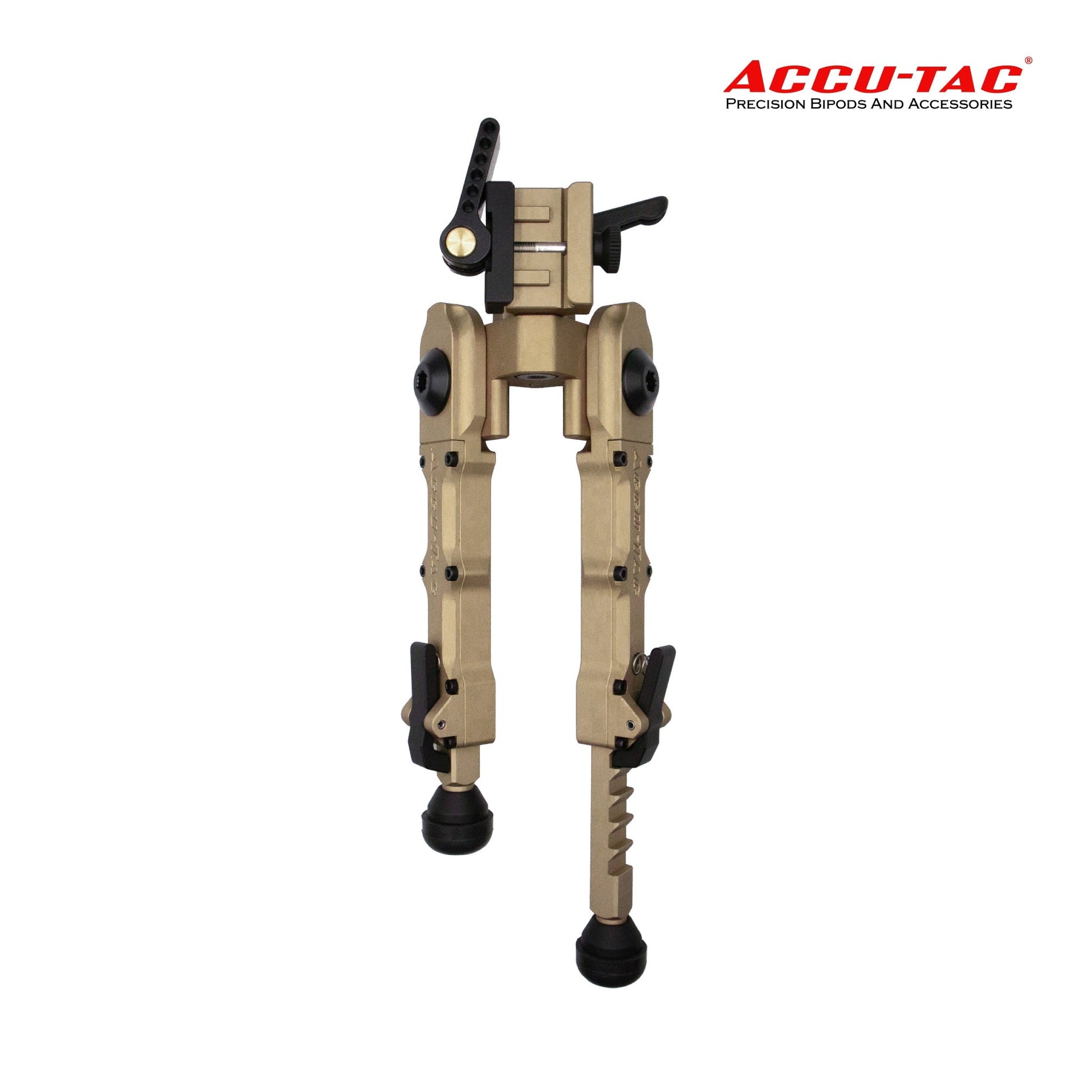 Accu-Tac Bipod BR-4 G2 Picatinny QD Mount FDE - TBRB-G200 Bipod