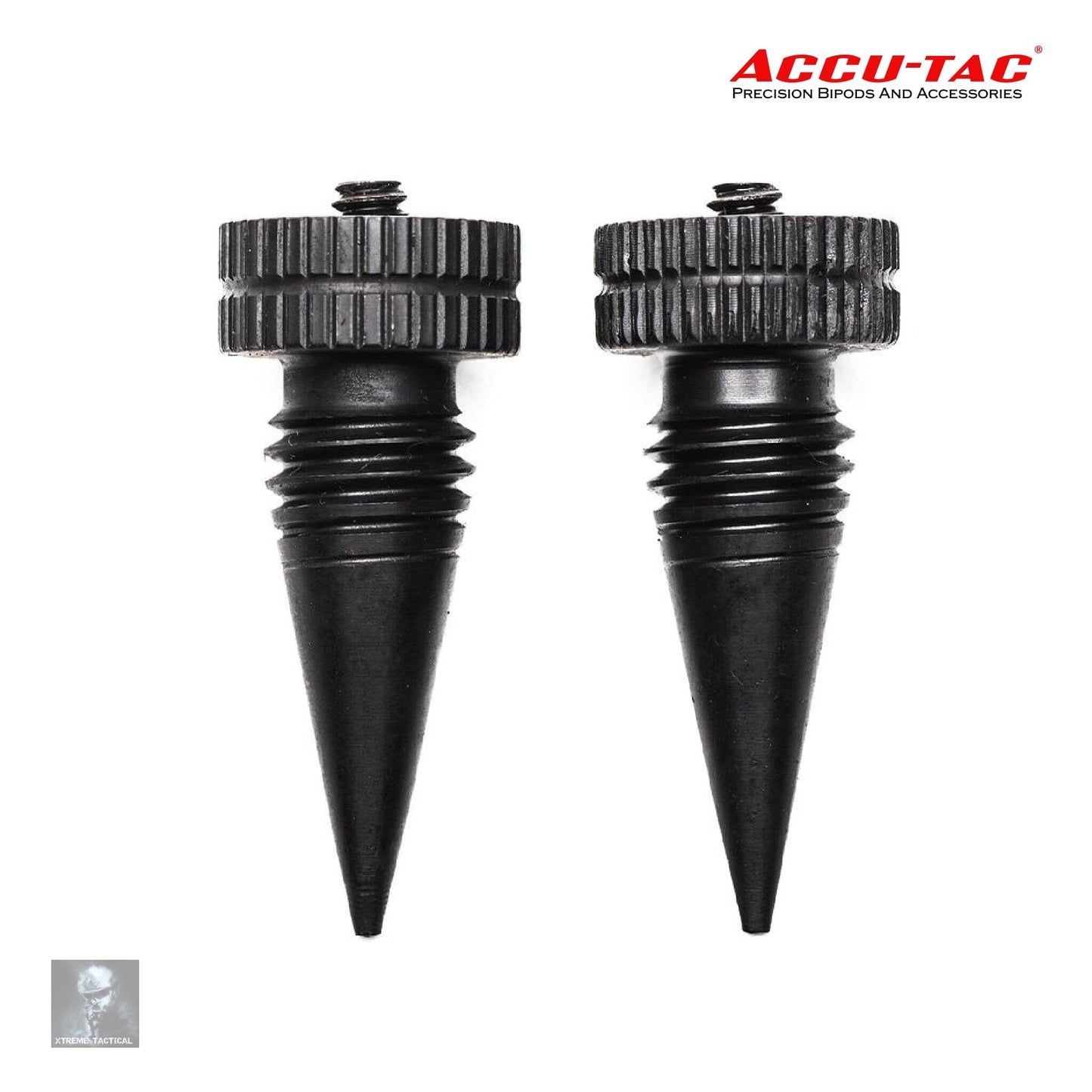 Accu-Tac Bipod G2 Spiked Feet Set - LRS-0200 Bipod Accessories Accu-Tac 
