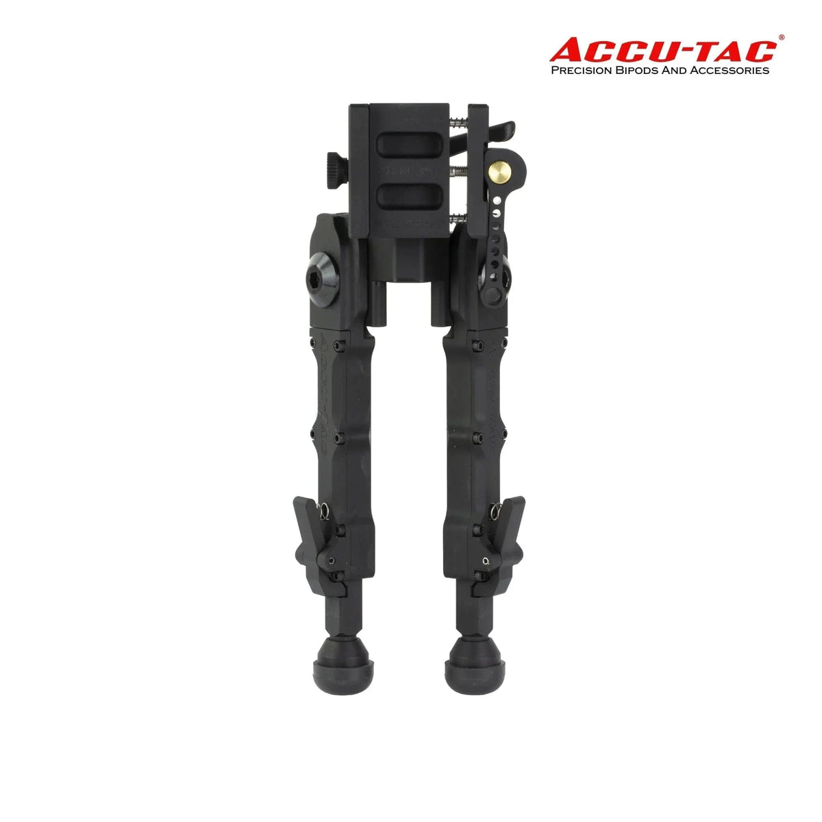 Accu-Tac BR-4 G2 Arca-Spec QD Bipod Black — precision rifle bipod
