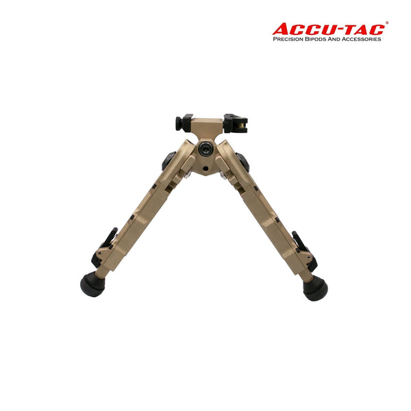 Accu-Tac BR-4 G2 Arca-Spec QD Bipod Flat Dark Earth — precision rifle bipod