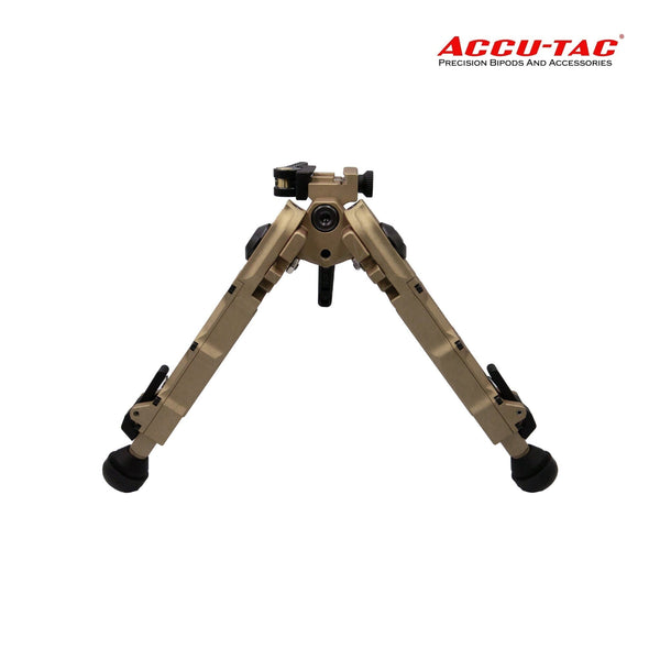 Accu-Tac BR-4 G2 Picatinny QD Bipod Flat Dark Earth — precision rifle bipod