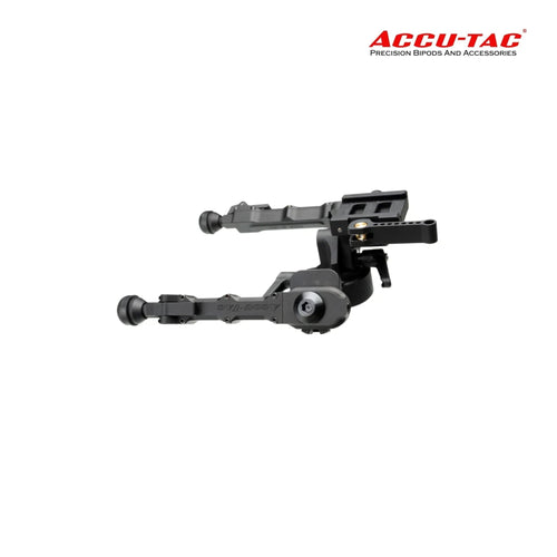 Accu-Tac FC-4 G2 F-Class bipod in black with Arca-Swiss quick-detach mount