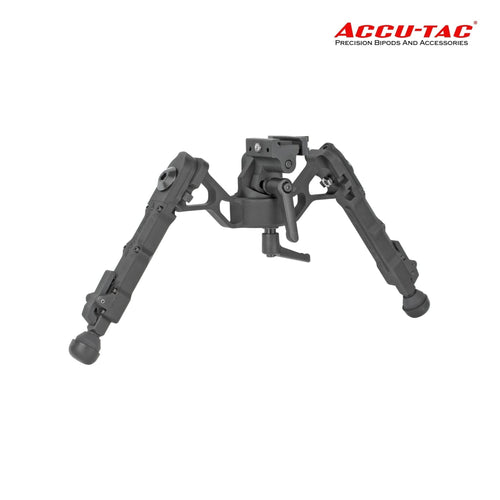 Accu-Tac FC-4 G2 F-Class Picatinny QD Bipod Black — precision F-Class rifle bipod