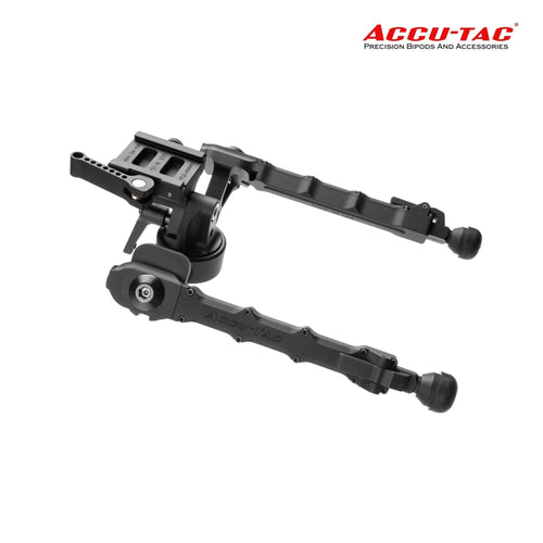 Accu-Tac FC-5 G2 F-Class Arca-Spec QD Bipod Black — precision F-Class rifle bipod