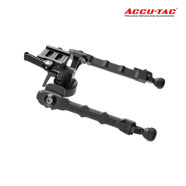 Accu-Tac FC-5 G2 F-Class Arca-Spec QD Bipod Black — precision F-Class rifle bipod