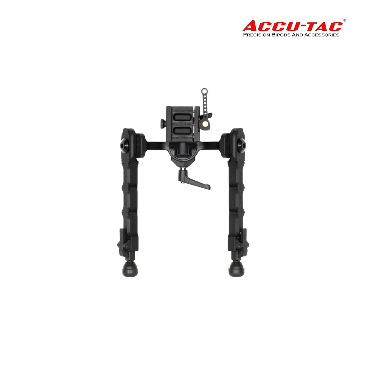 Accu-Tac FC-5 G2 Arca-Spec QD bipod in black, second generation F-Class model