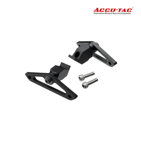 Accu-Tac P-SKI Feet — tilting bipod ski feet