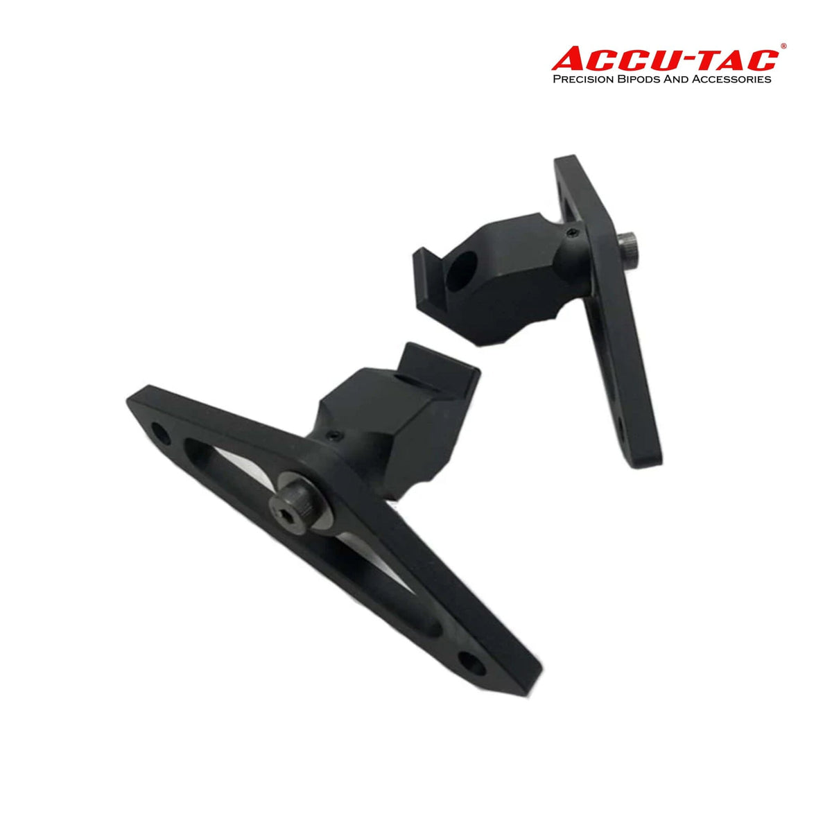 Accu-Tac P-SKI Feet ski-style bipod feet for prone shooting positions